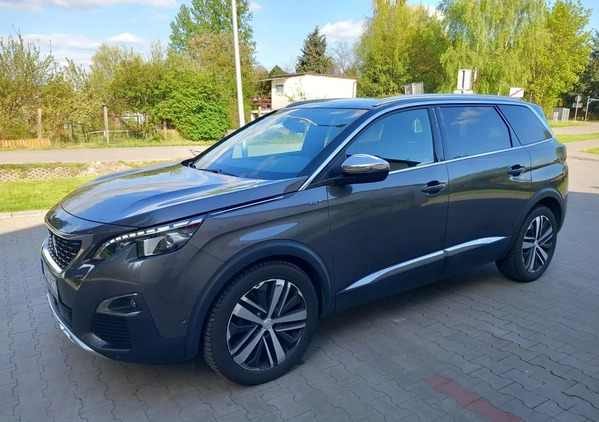 Peugeot 5008 cena 93800 przebieg: 188000, rok produkcji 2018 z Chodzież małe 466